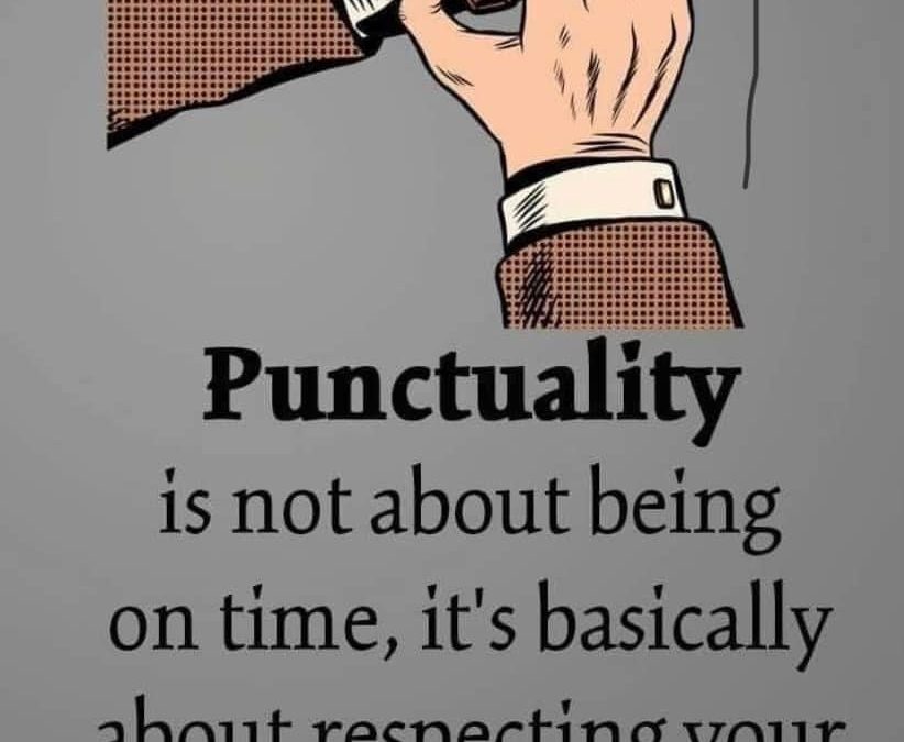 What are the disadvantages of not being punctual?
